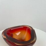 Murano Sommerso bowl 1970 Flavio Poli