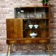 Unique art deco cabinet with drawers. Poland 1950s