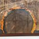 wall ceramic with wooden frame