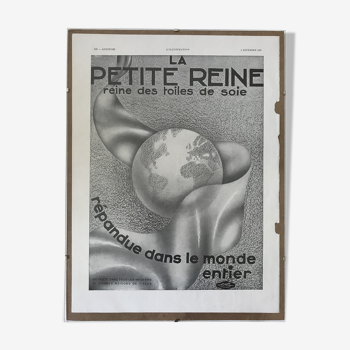 Affiche publicitaire La Petite Reine 1930