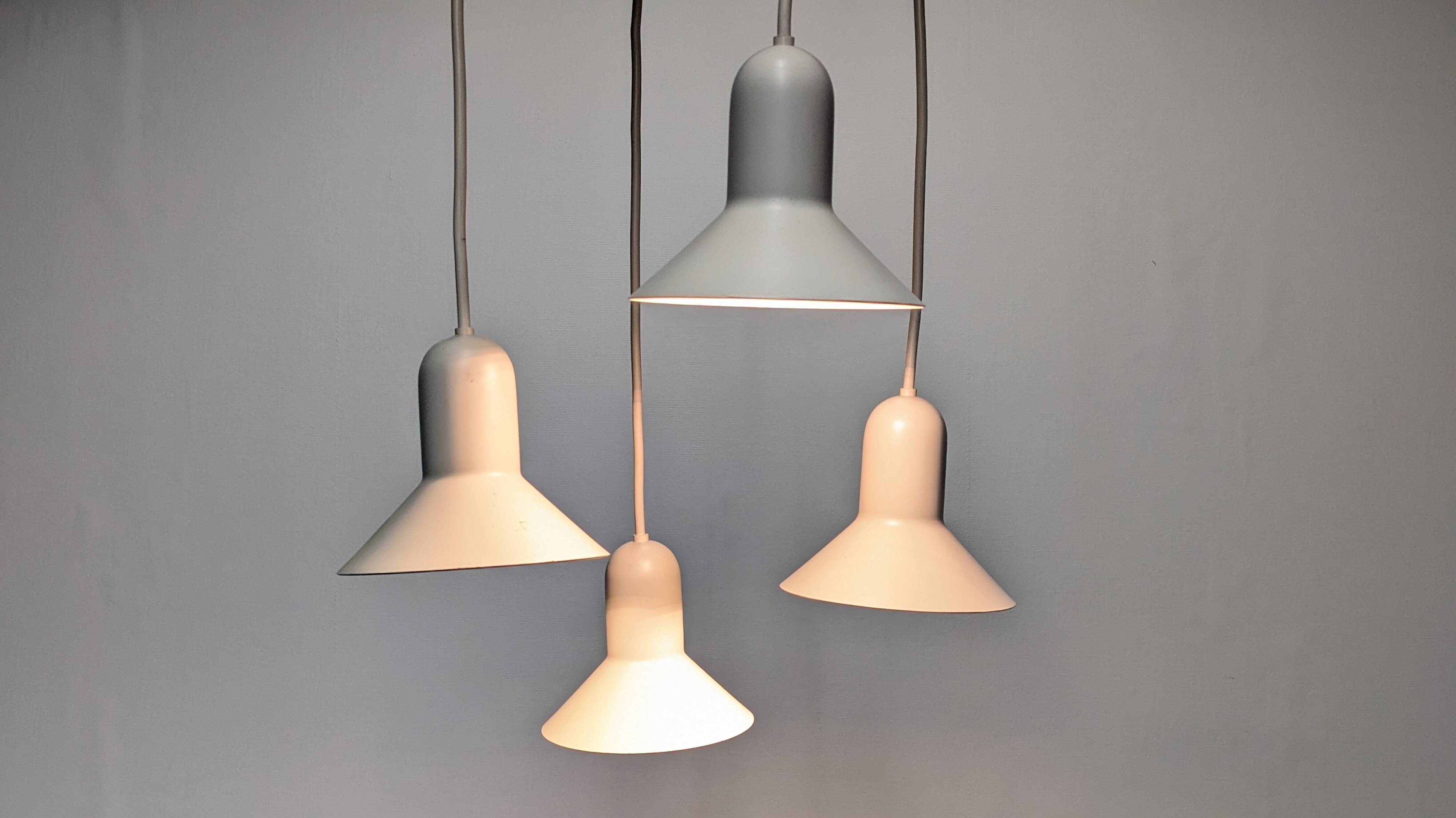 Suspension cascade Confetti by Bonderup & Thorup for Focus, Denmark 1970