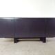 Vintage dark blue sideboard, 1980s