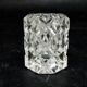 L1m crystal toothpick holder in art deco style