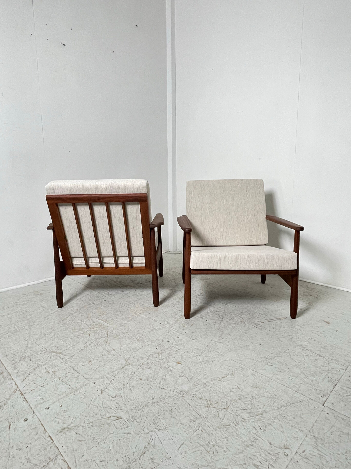 Salon scandinave en teck 1960
