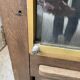 XXL oak display cabinet furniture