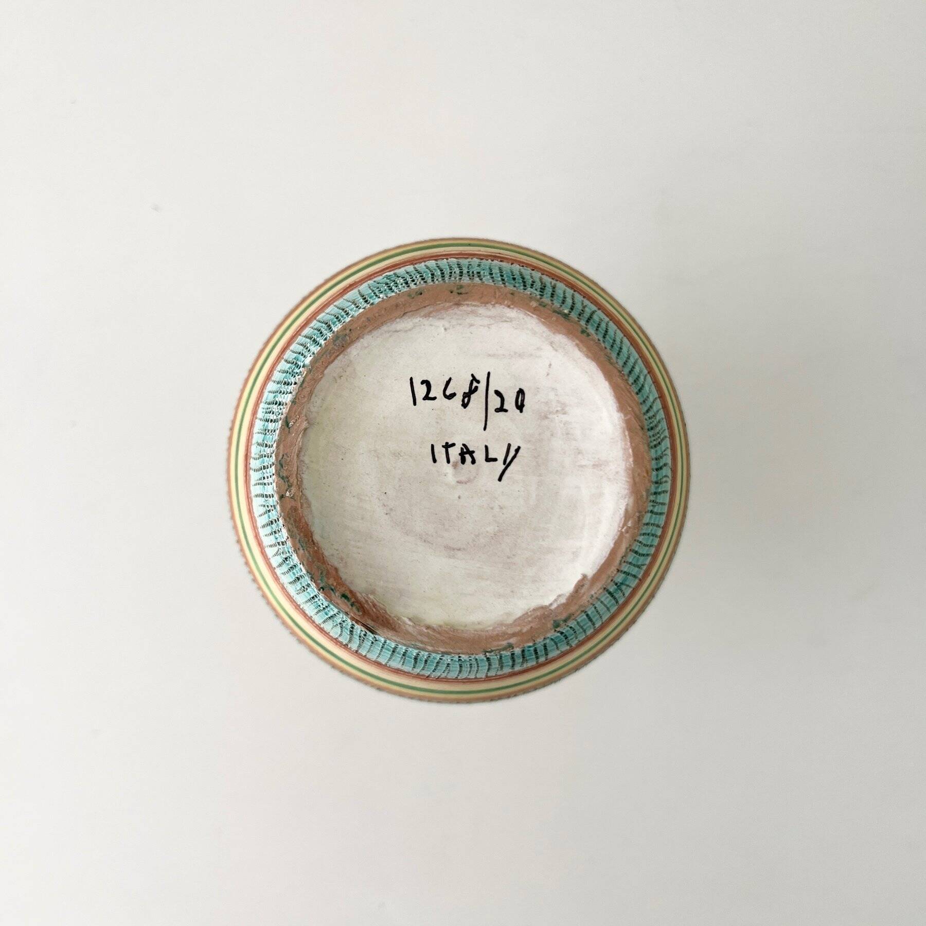 Vintage Vase • Glazed Ceramic • Aldo Londi • Bitossi • 1950