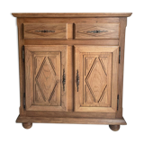Oak buffet – restoration inspired by wabi-sabi