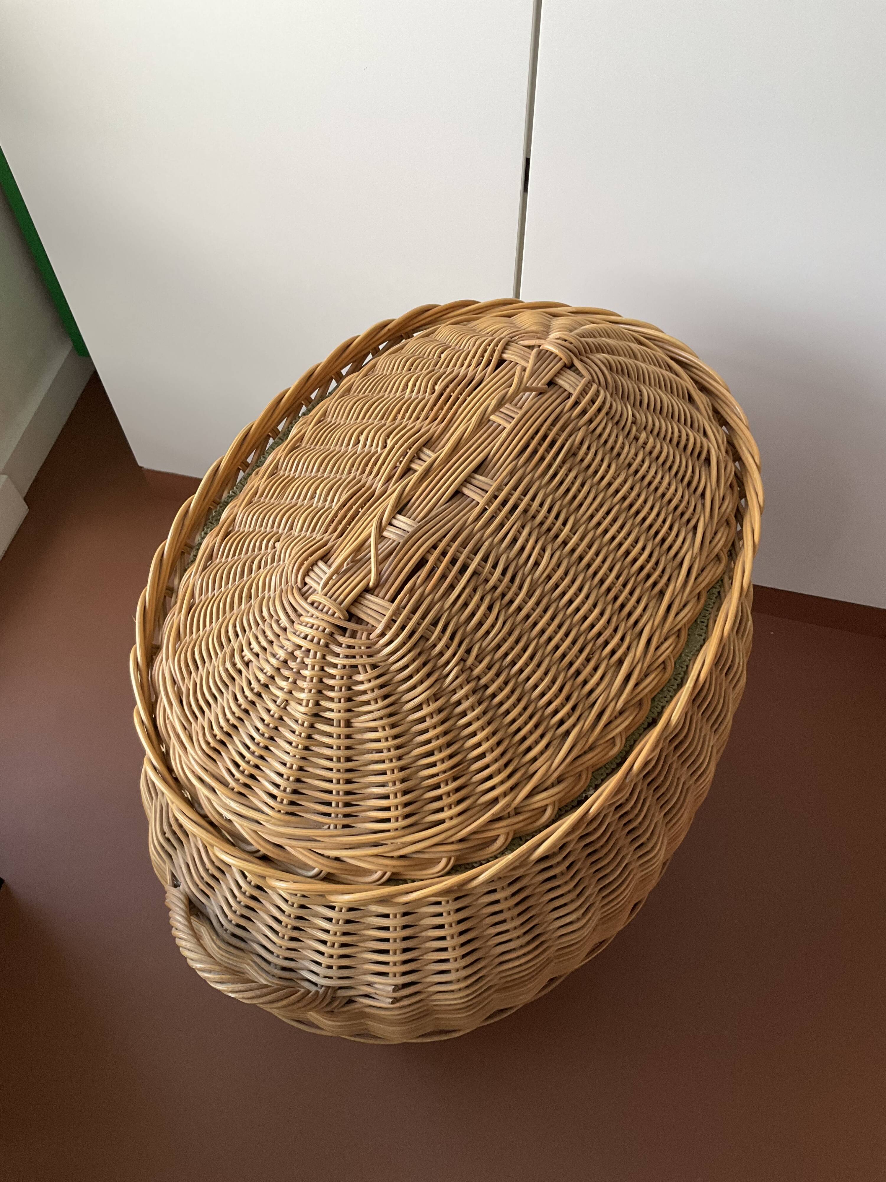 Panière à linge vintage