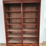 Cabinet curtain binder