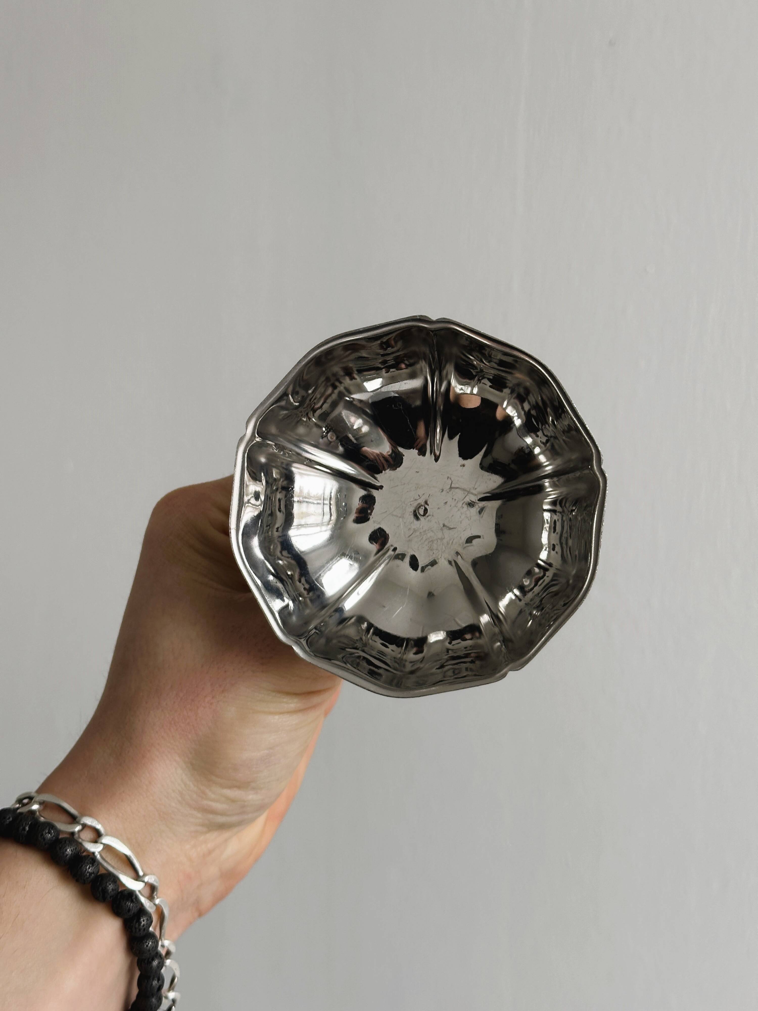 6 Letang Remy stainless steel footed cups