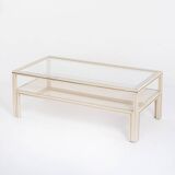 Vintage coffee table. Design and manufacture: Pierre Vandel. France, 1980s