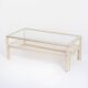 Vintage coffee table. Design and manufacture: Pierre Vandel. France, 1980s