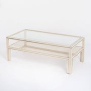 Vintage coffee table. Design and manufacture: Pierre Vandel. France, 1980s