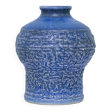 Vintage blue ceramic vase