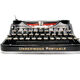 Underwood Portable 4 Bank Typewriter Revised New Black Ribbon 1930