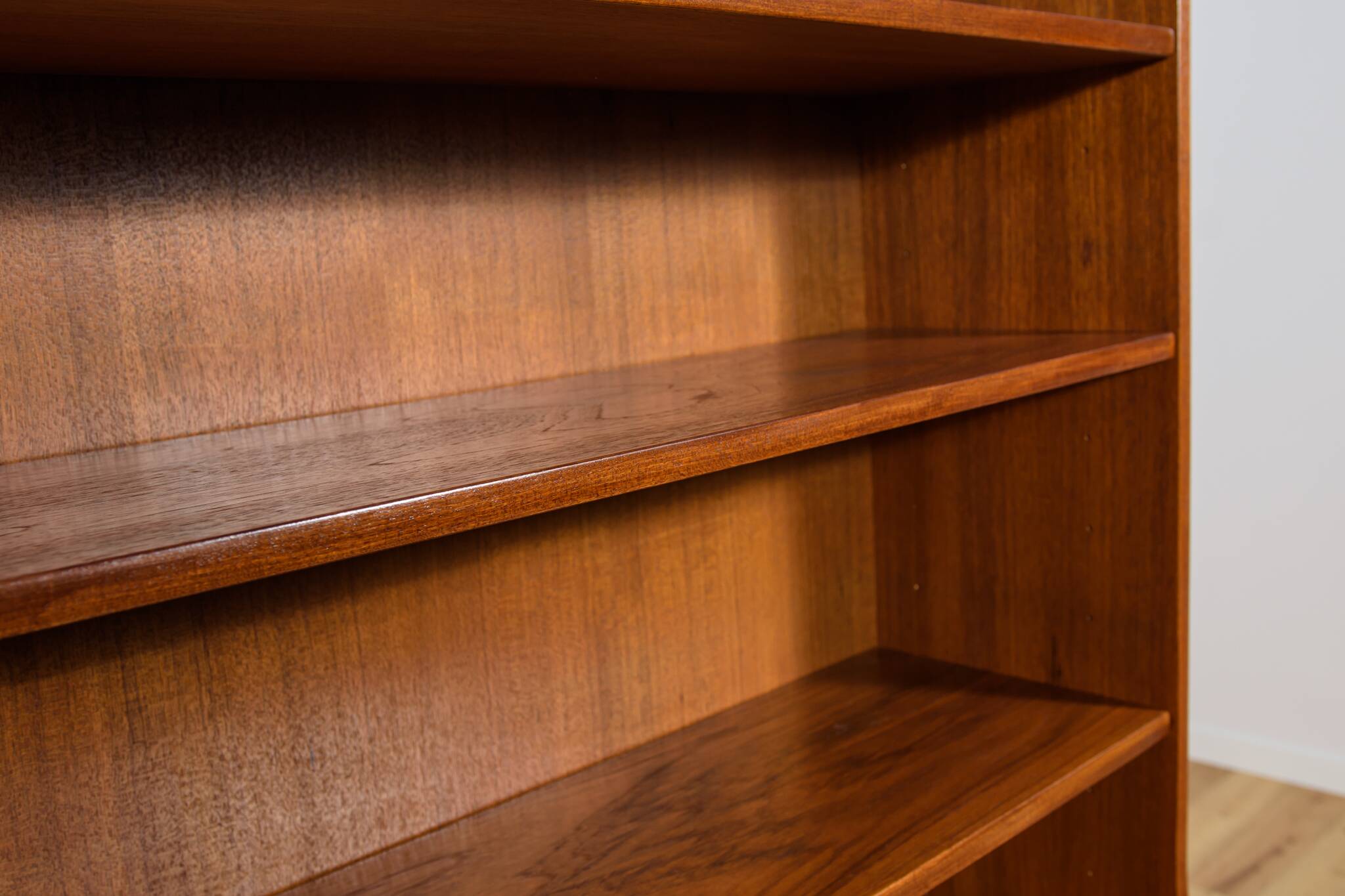 Mid-Century Teak Shelf, Denmark, 1970s