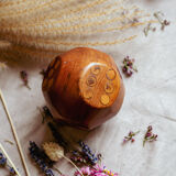 Decorative wooden dice