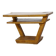 Mid-Century Elmwood Coffee Table in Solid Wood, Germany, 1960s