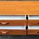 Small teak enfilade, English edition from the 1970s.