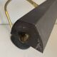 Vintage 1960s Aluminor banker lamp, black and gold, desk - 45cm