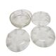 Vintage Art Deco dessert plates, 1930s, set of 6