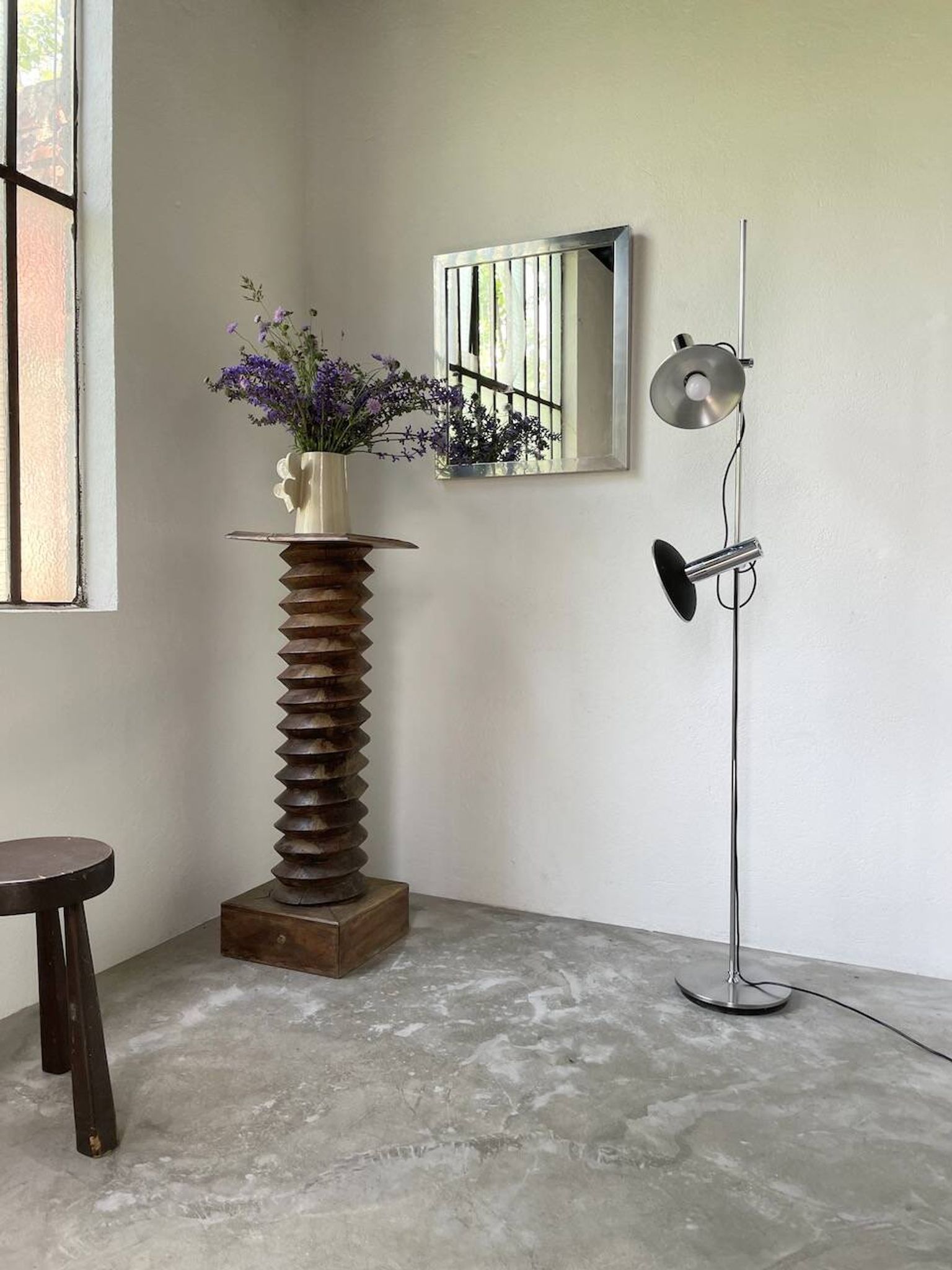 Lampadaire style Alain Richard vers 1970