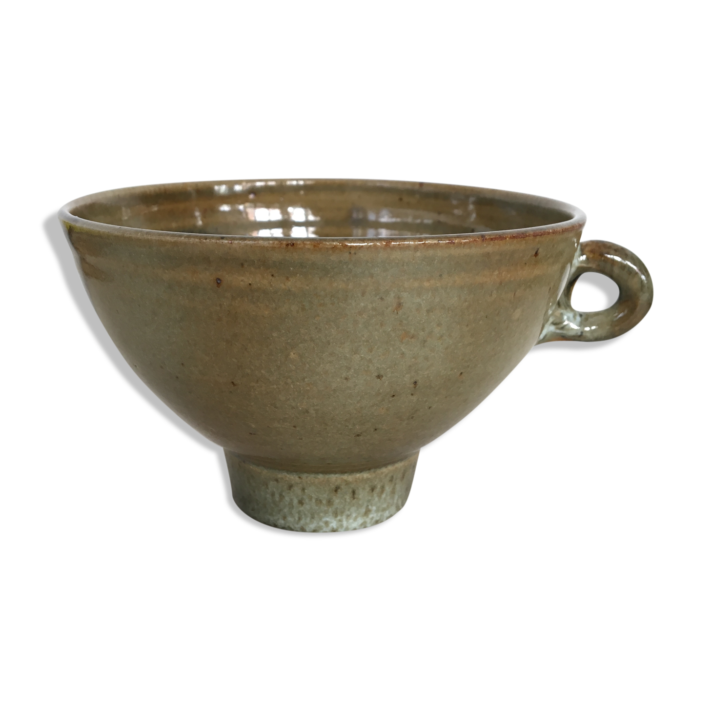 Stoneware jam funnel bowl