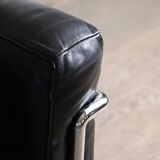 Cassina LC2 Three Seater Sofa By Charlotte Perriand, Le Corbusier, 1960s