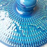 POt couvert bleu