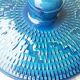 POt couvert bleu