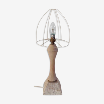 Lampe en bois