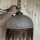 Vintage fringe beaded suspension