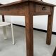 223 cm pine farmhouse table, 1970s