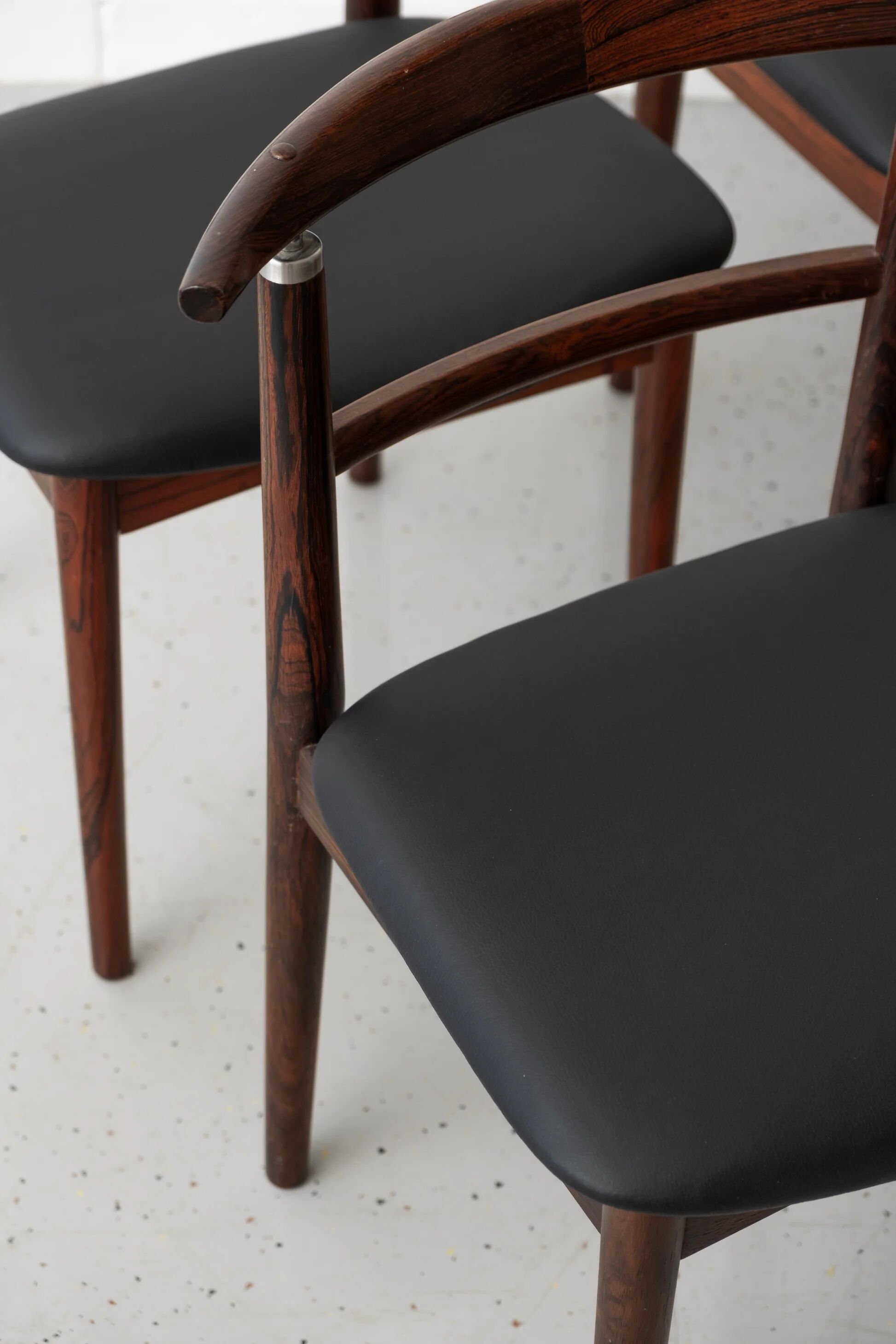 Helge Sibast rosewood dining chairs