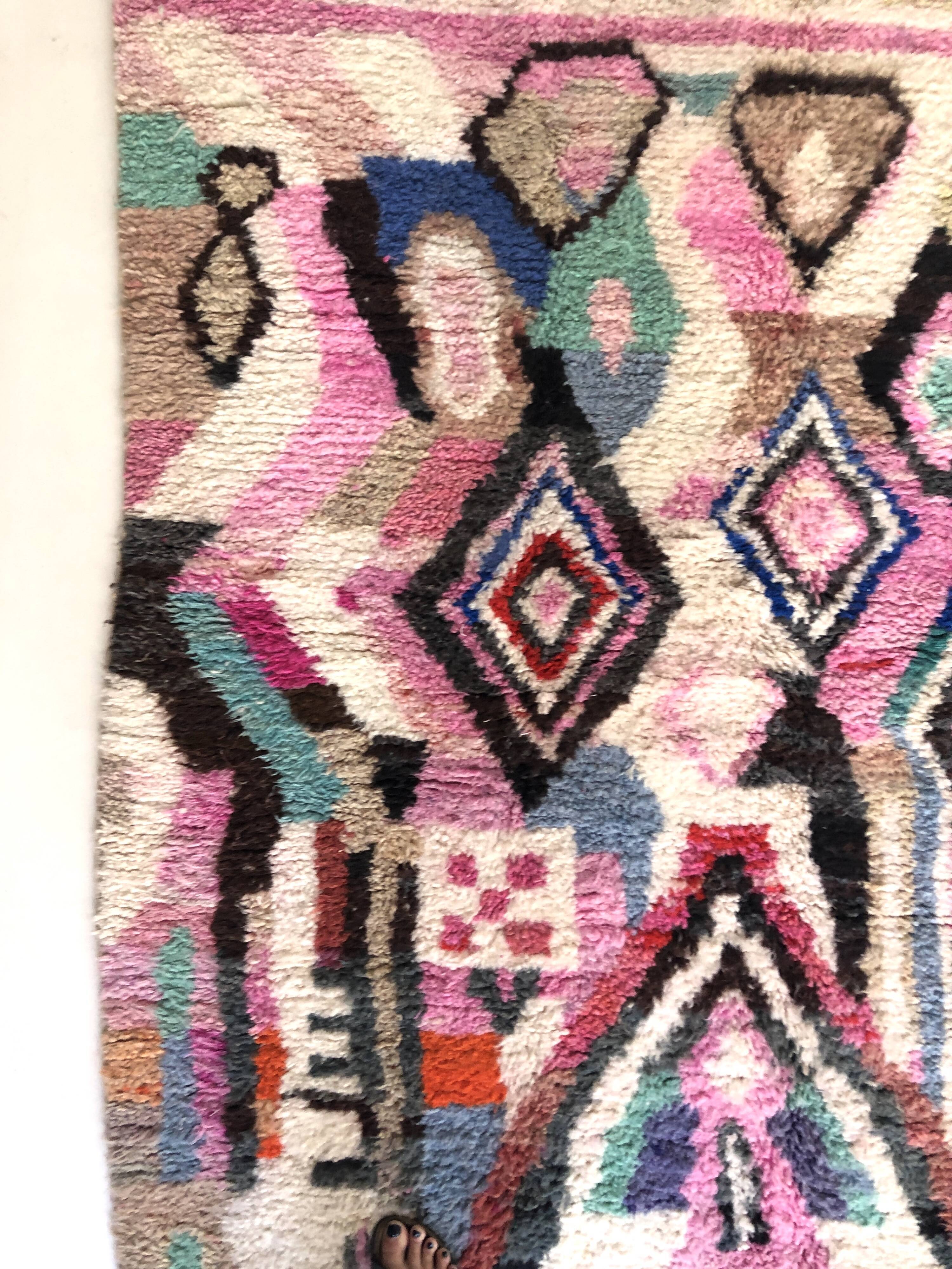 Moroccan Berber carpet Boujaad 2,41x1.53m