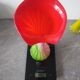 Duo of blown glass flower vases – Murano style (H30 cm)