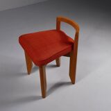 Chaise Boudoir "Rubercrin" de Guillerme et Chambron pour Votre Maison. années 1950