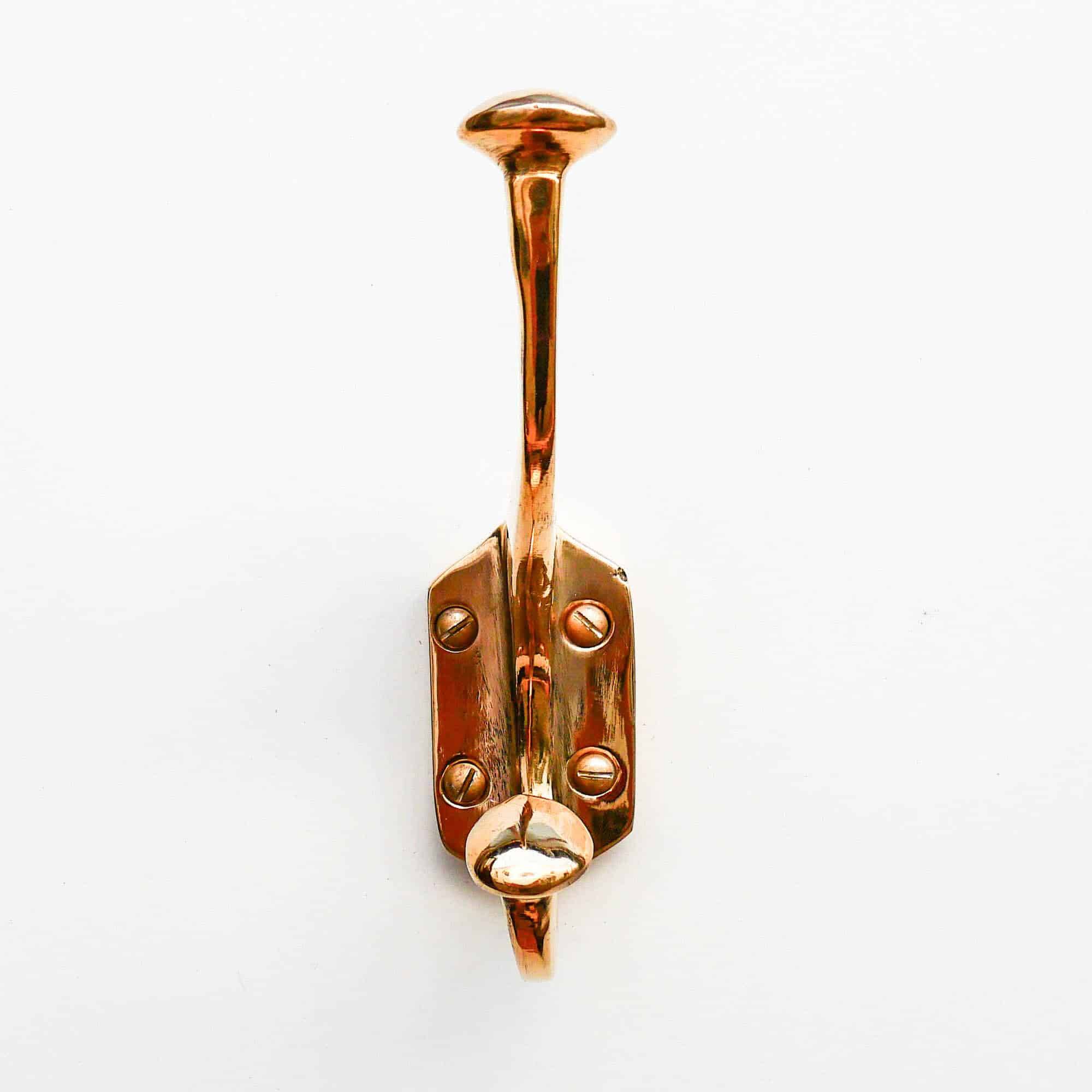 Coat rack "Button pressed" bronze
