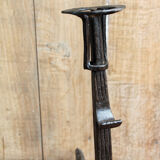 Pair of landiers, seventeenth century