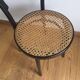 Chaise bistrot vintage cannage