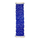 Blue Klein Berber hallway rug with reliefs