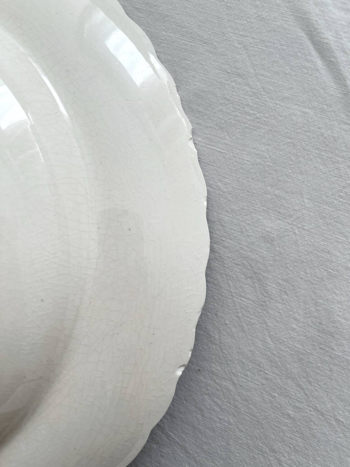 6 antique deep plates English ironstone Mintons Greenore