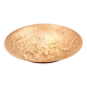 Large ceiling light in textured iced glass (diam 45cm), Doria, 1970