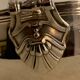 Christofle silver metal caviar service