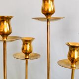 Pair of Danish brass candlesticks