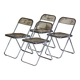 4 Plia chairs by Giancarlo Piretti for Castelli, 1970
