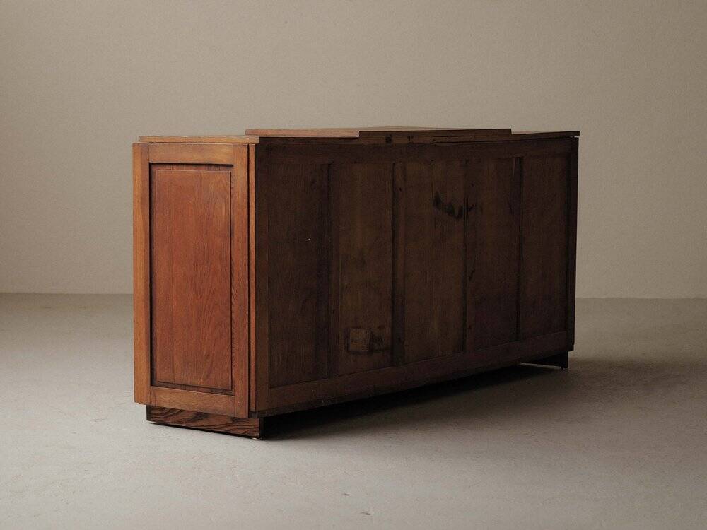 Art Deco oak sideboard, France, circa 1940
