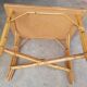 Rattan coffee table, vintage 60s