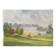 Tableau Aquarelle Parc du chateau (anglais ?) par Ronald Pickop