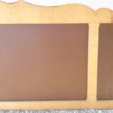 Mirror triptych engraved ancient XX Art Deco 169x75cm